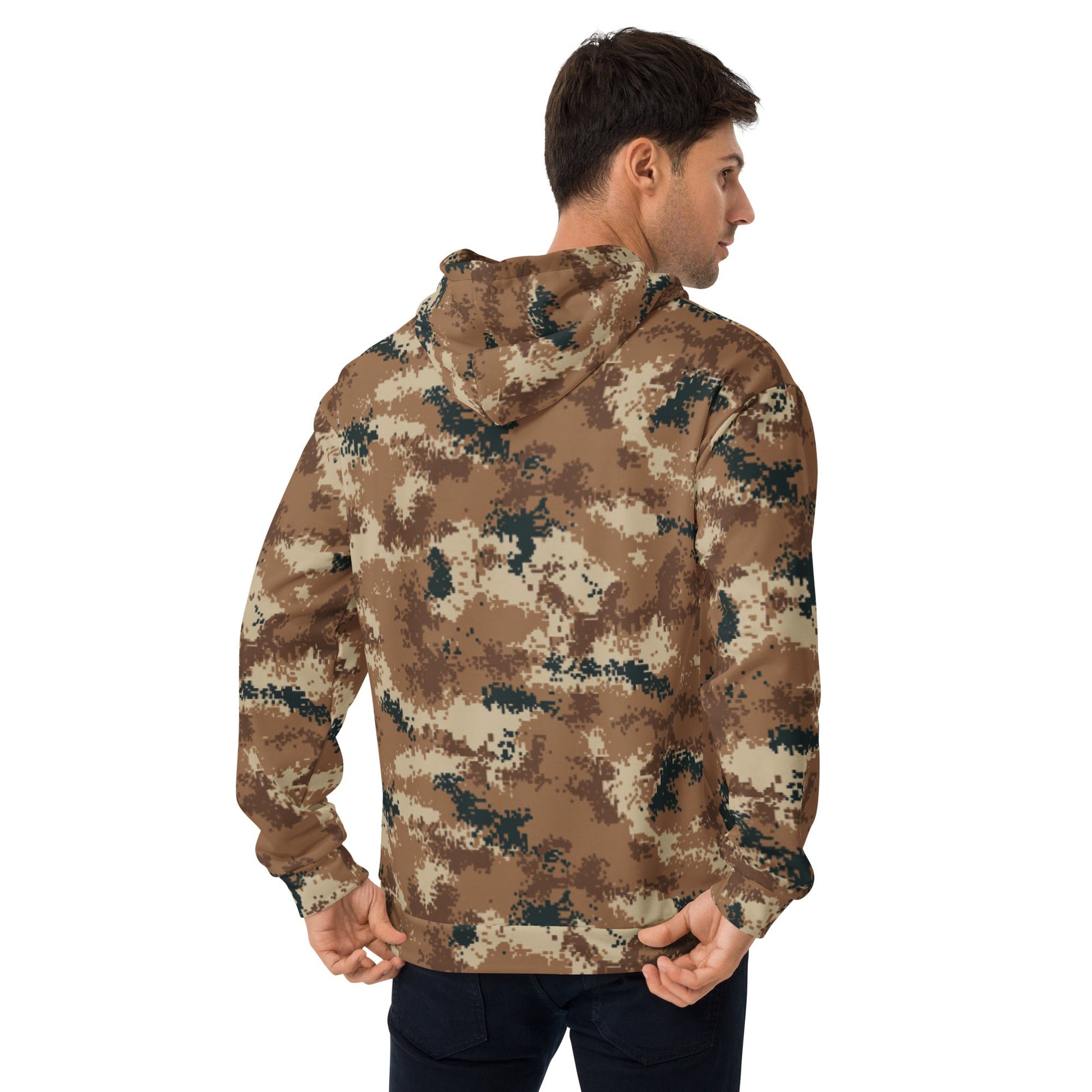 Chinese Digital Type 07 Arid CAMO Unisex Hoodie - Hoodies