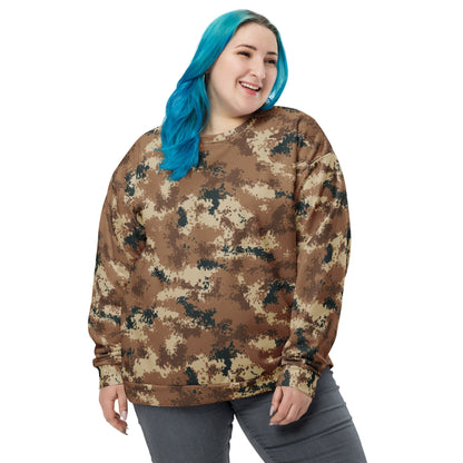 Chinese Digital Type 07 Arid CAMO Unisex Sweatshirt - Sweatshirts
