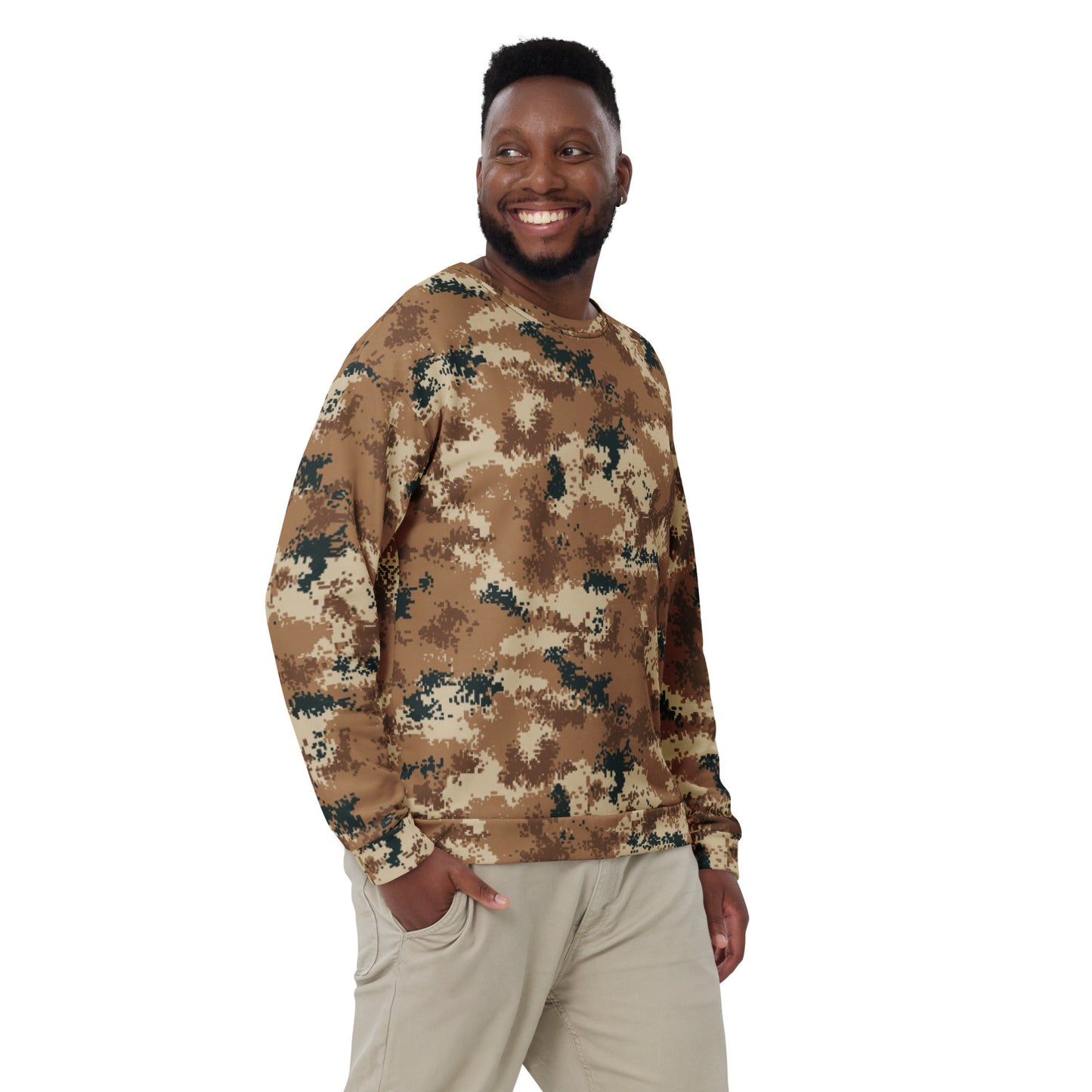 Chinese Digital Type 07 Arid CAMO Unisex Sweatshirt - Sweatshirts