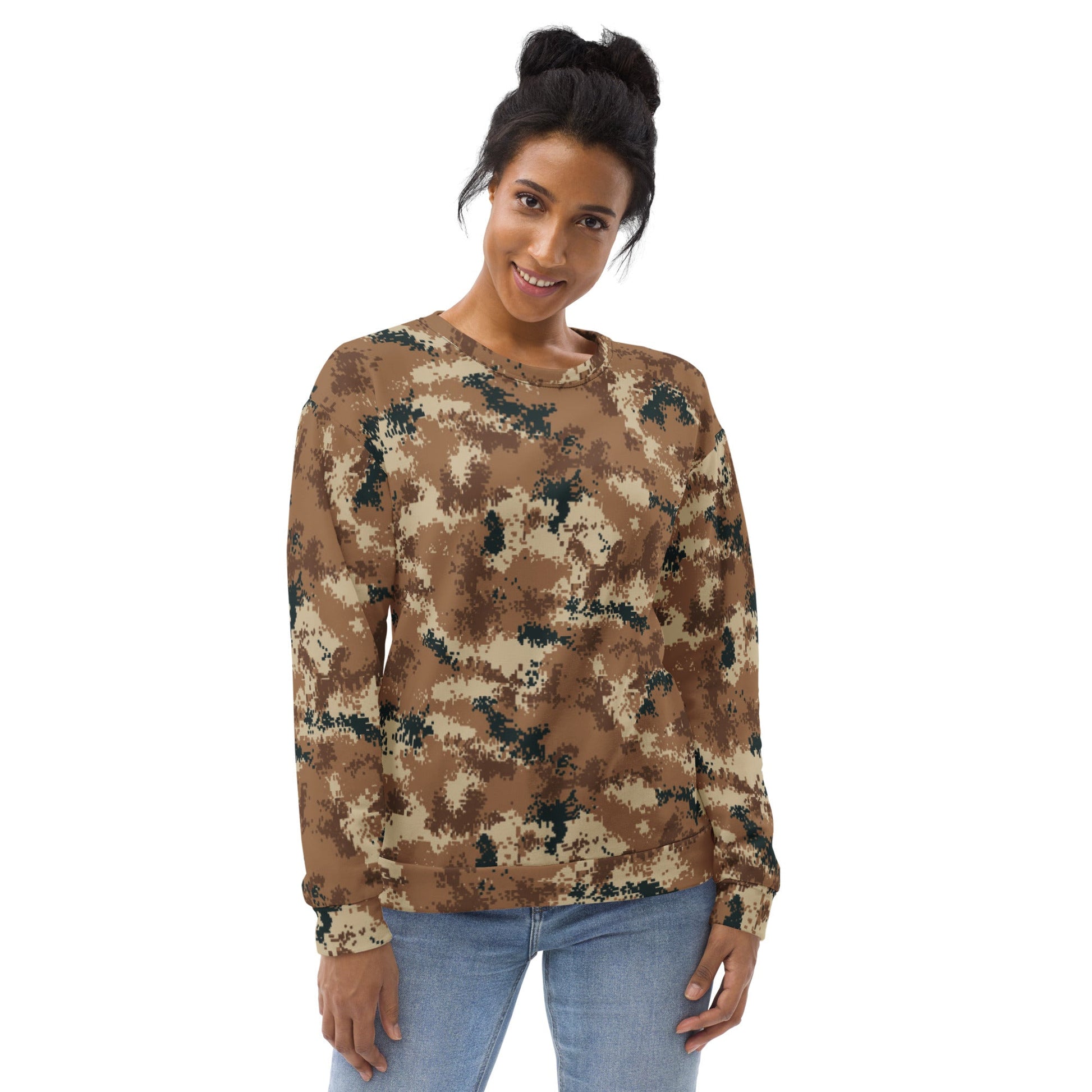 Chinese Digital Type 07 Arid CAMO Unisex Sweatshirt - Sweatshirts