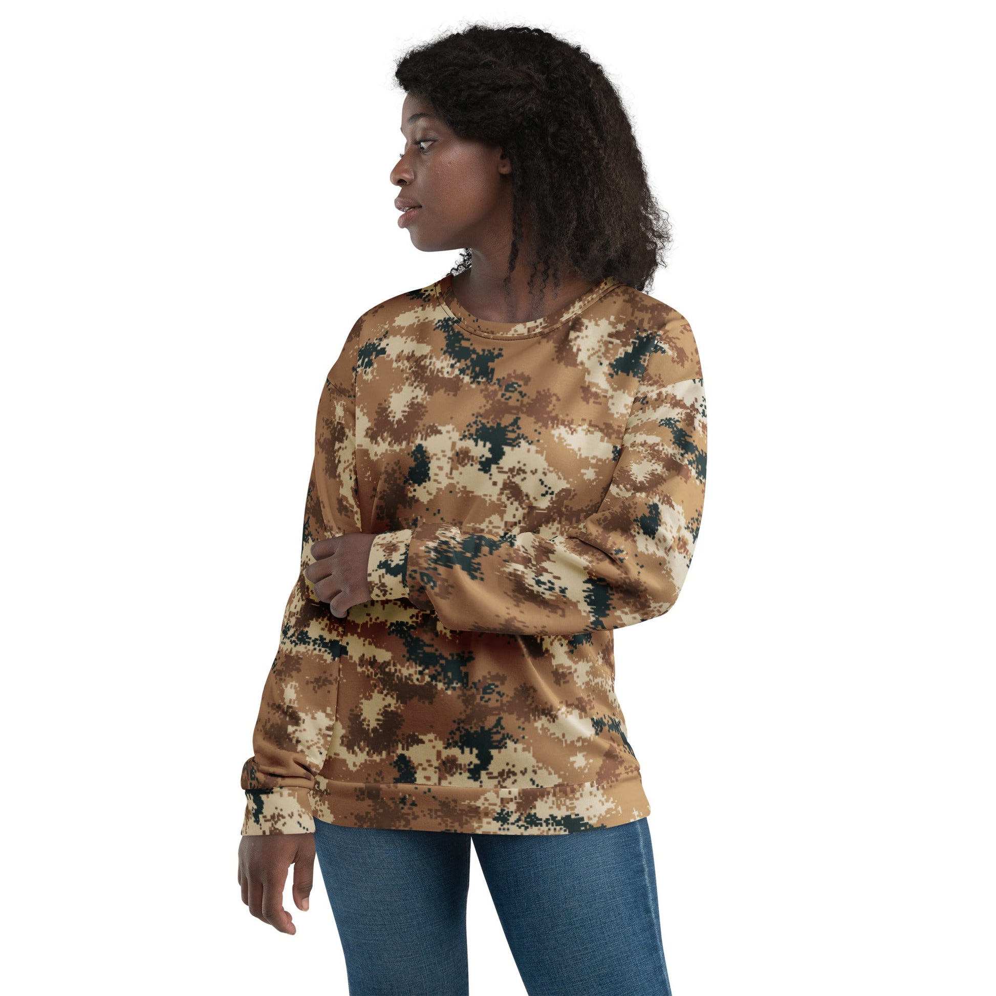 Chinese Digital Type 07 Arid CAMO Unisex Sweatshirt - Sweatshirts