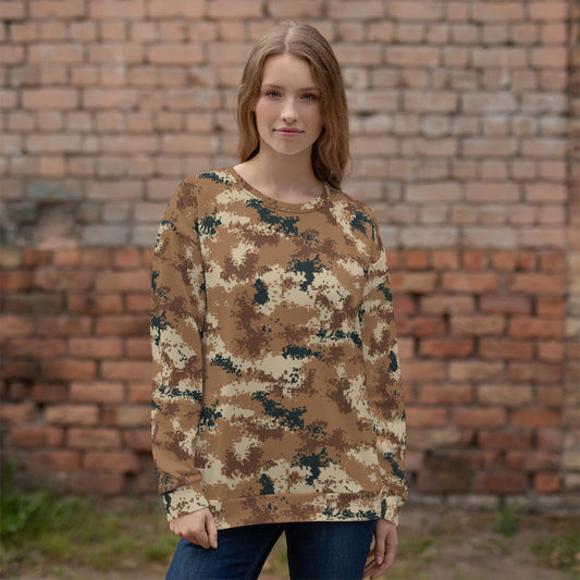Chinese Digital Type 07 Arid CAMO Unisex Sweatshirt - Sweatshirts