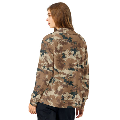 Chinese Digital Type 07 Arid CAMO Unisex track jacket - Track Jackets
