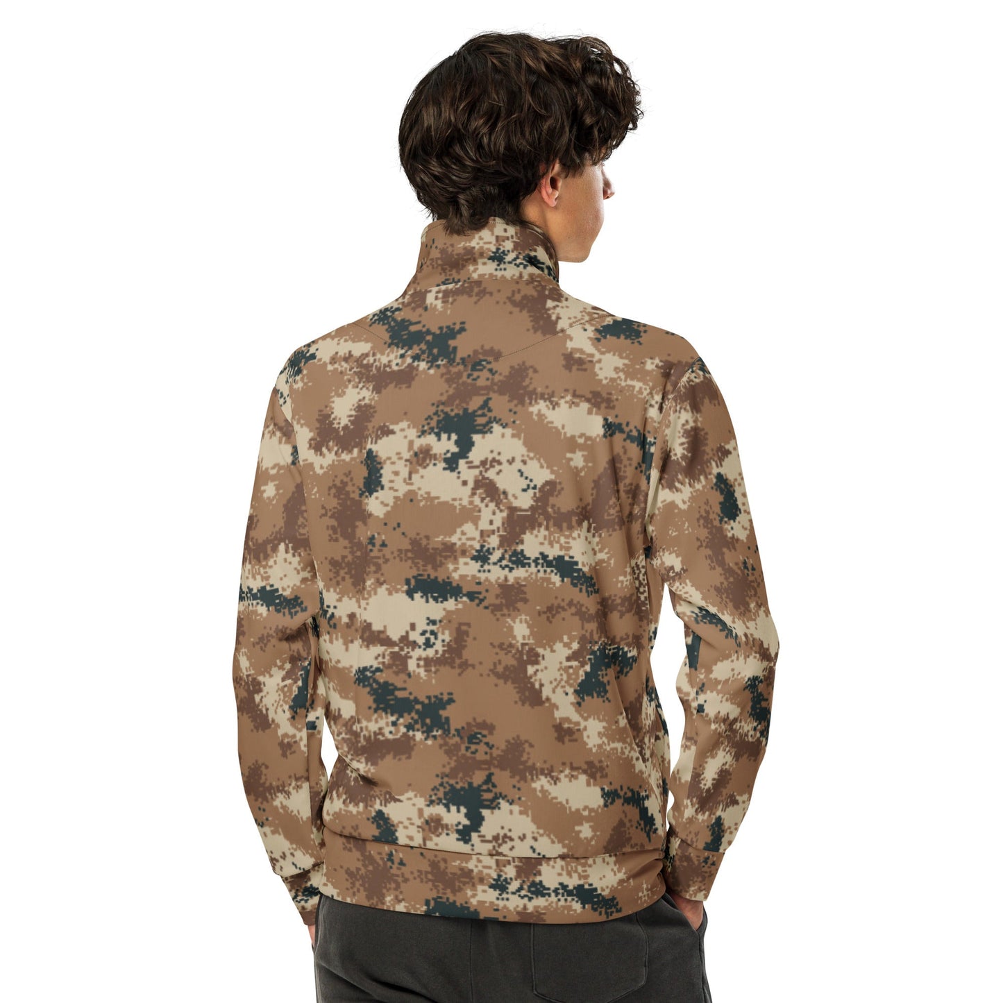 Chinese Digital Type 07 Arid CAMO Unisex track jacket - Track Jackets