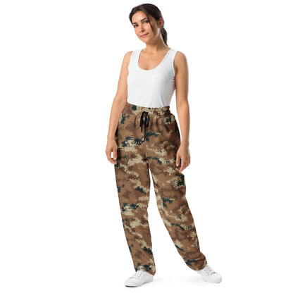 Chinese Digital Type 07 Arid CAMO Wide-leg joggers - Joggers