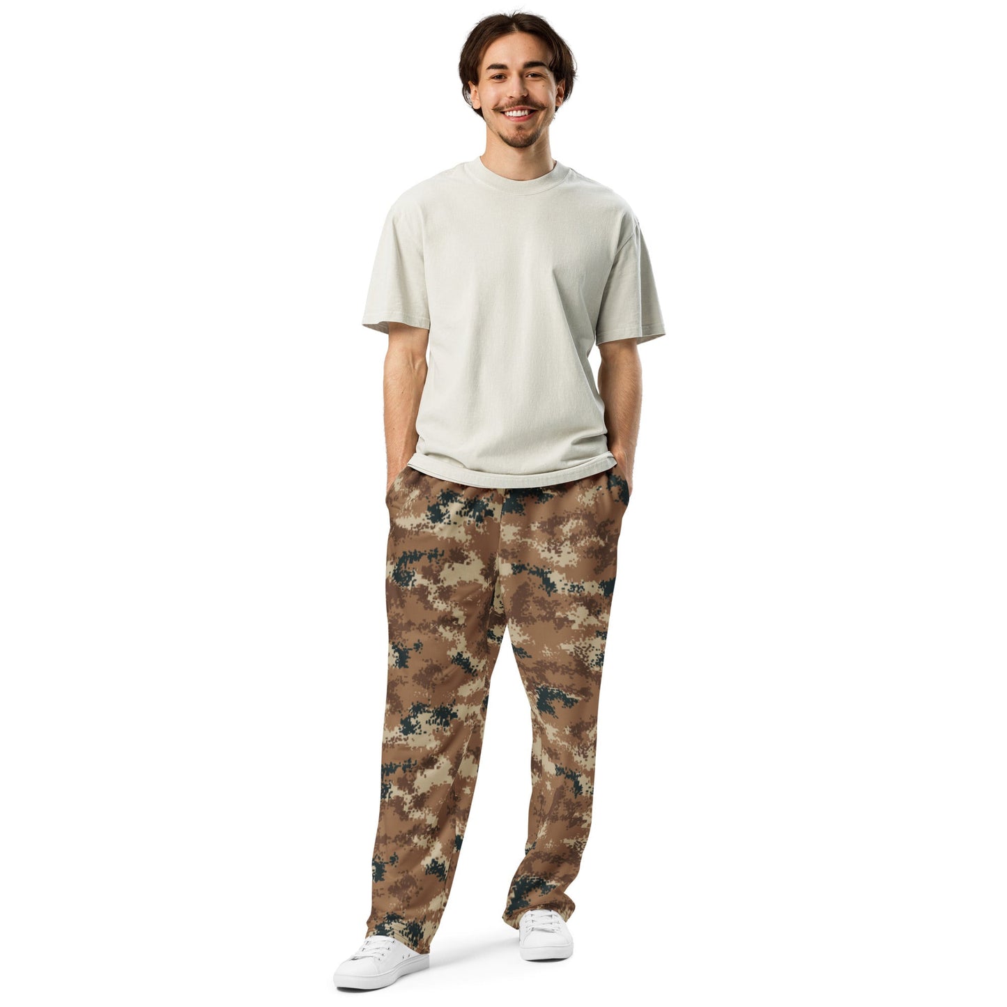 Chinese Digital Type 07 Arid CAMO Wide-leg joggers - Joggers