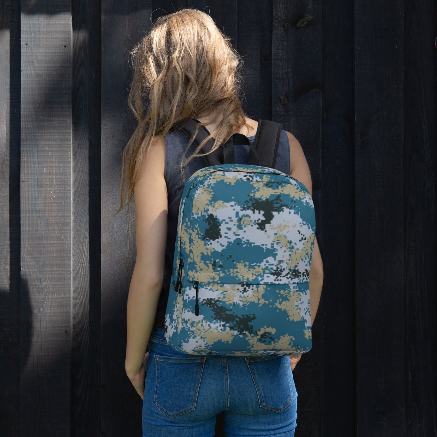 Chinese Digital Type 07 Ocean CAMO Backpack - Backpacks