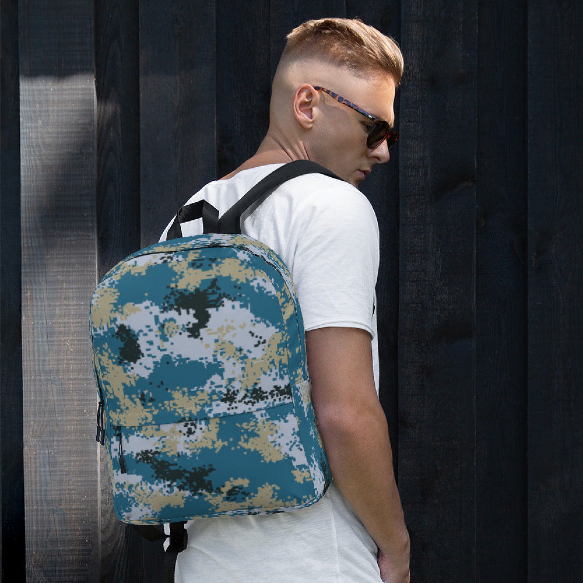 Chinese Digital Type 07 Ocean CAMO Backpack - Backpacks