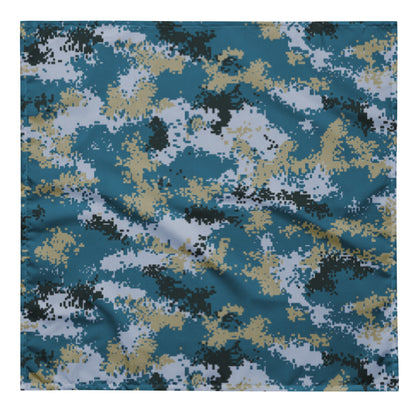 Chinese Digital Type 07 Ocean CAMO bandana - L - Bandanas