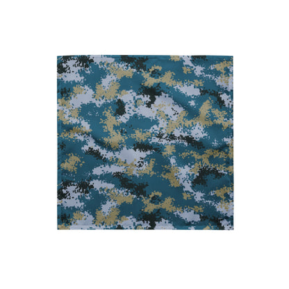 Chinese Digital Type 07 Ocean CAMO bandana - S - Bandanas