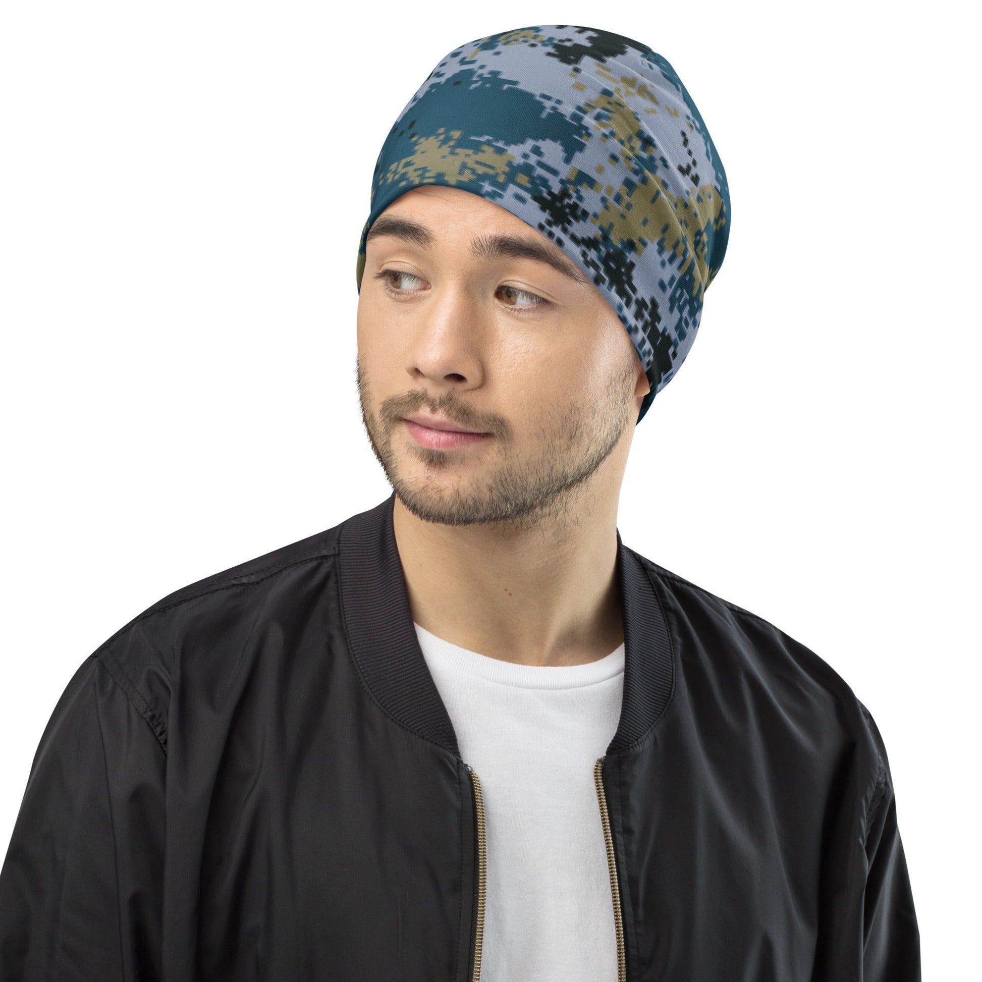 Chinese Digital Type 07 Ocean CAMO Beanie - Beanies
