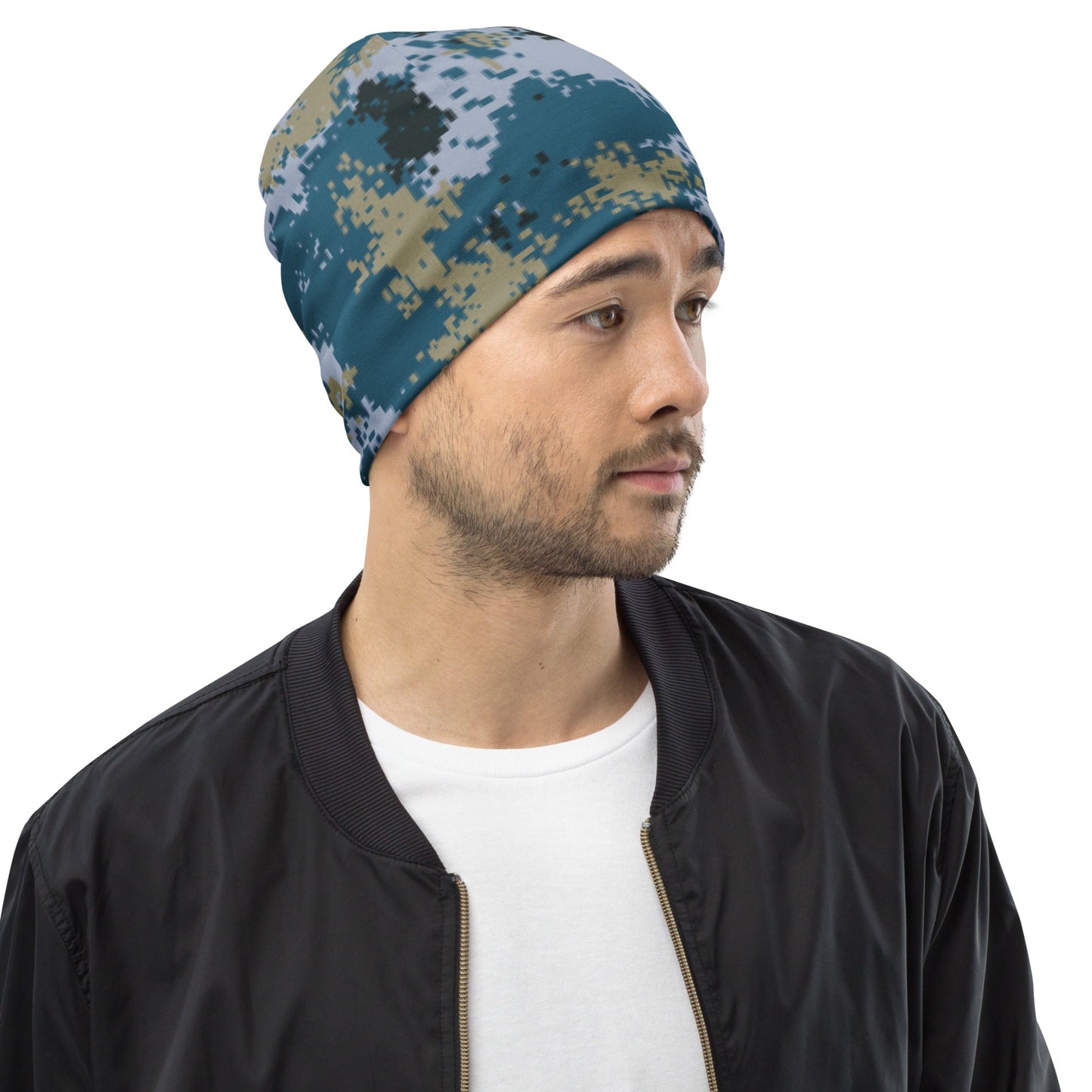Chinese Digital Type 07 Ocean CAMO Beanie - Beanies