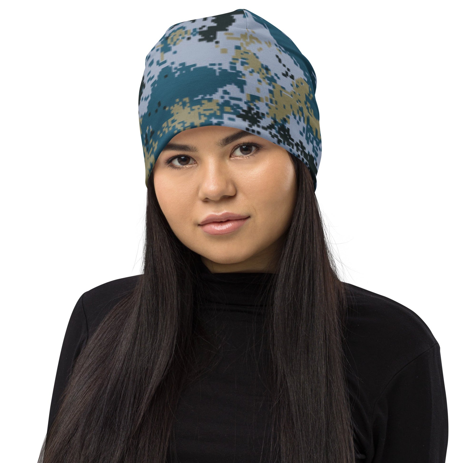 Chinese Digital Type 07 Ocean CAMO Beanie - Beanies