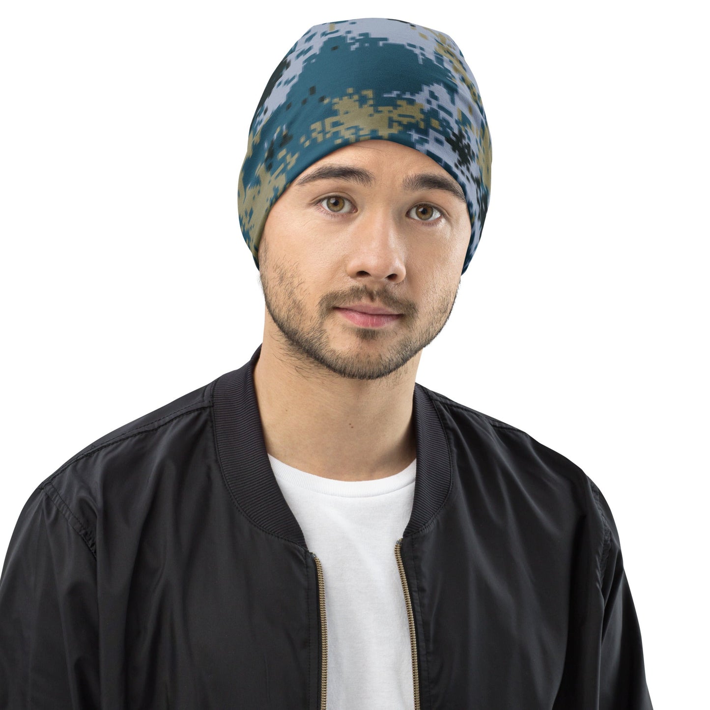Chinese Digital Type 07 Ocean CAMO Beanie - S - Beanies