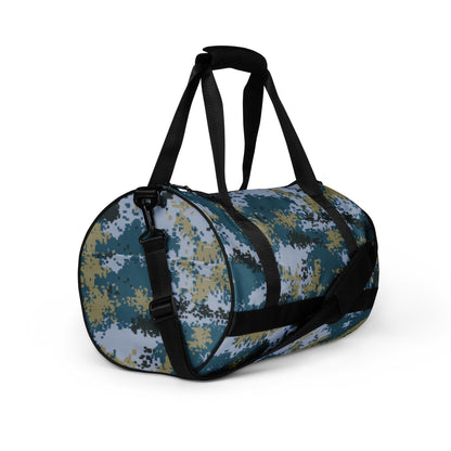 Chinese Digital Type 07 Ocean CAMO gym bag - Gym Bags