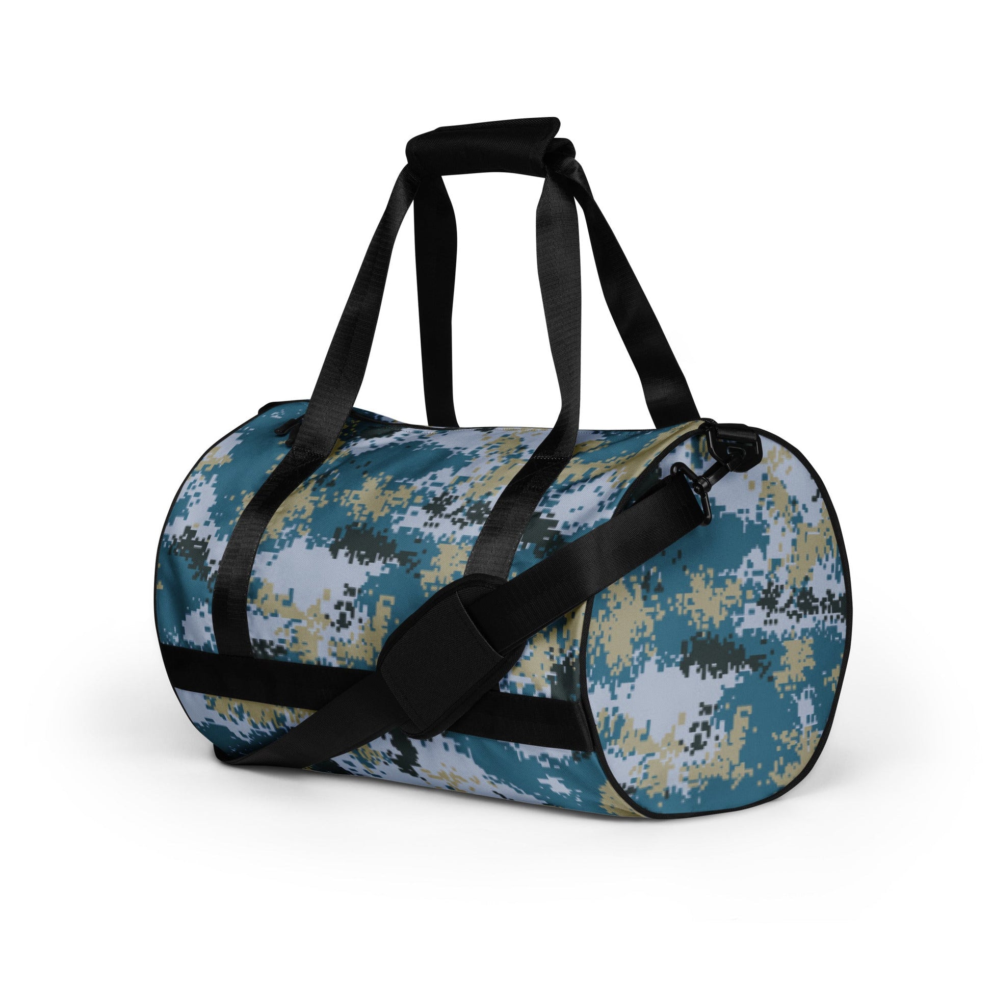 Chinese Digital Type 07 Ocean CAMO gym bag - Gym Bags
