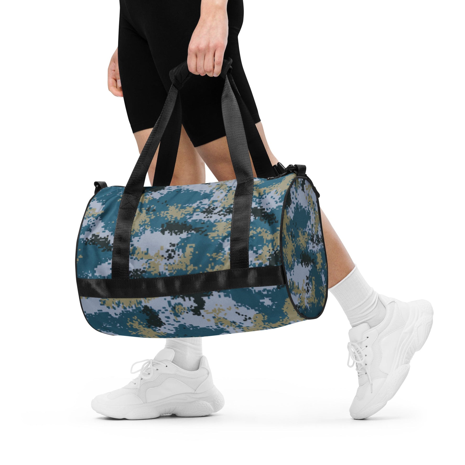 Chinese Digital Type 07 Ocean CAMO gym bag - Gym Bags