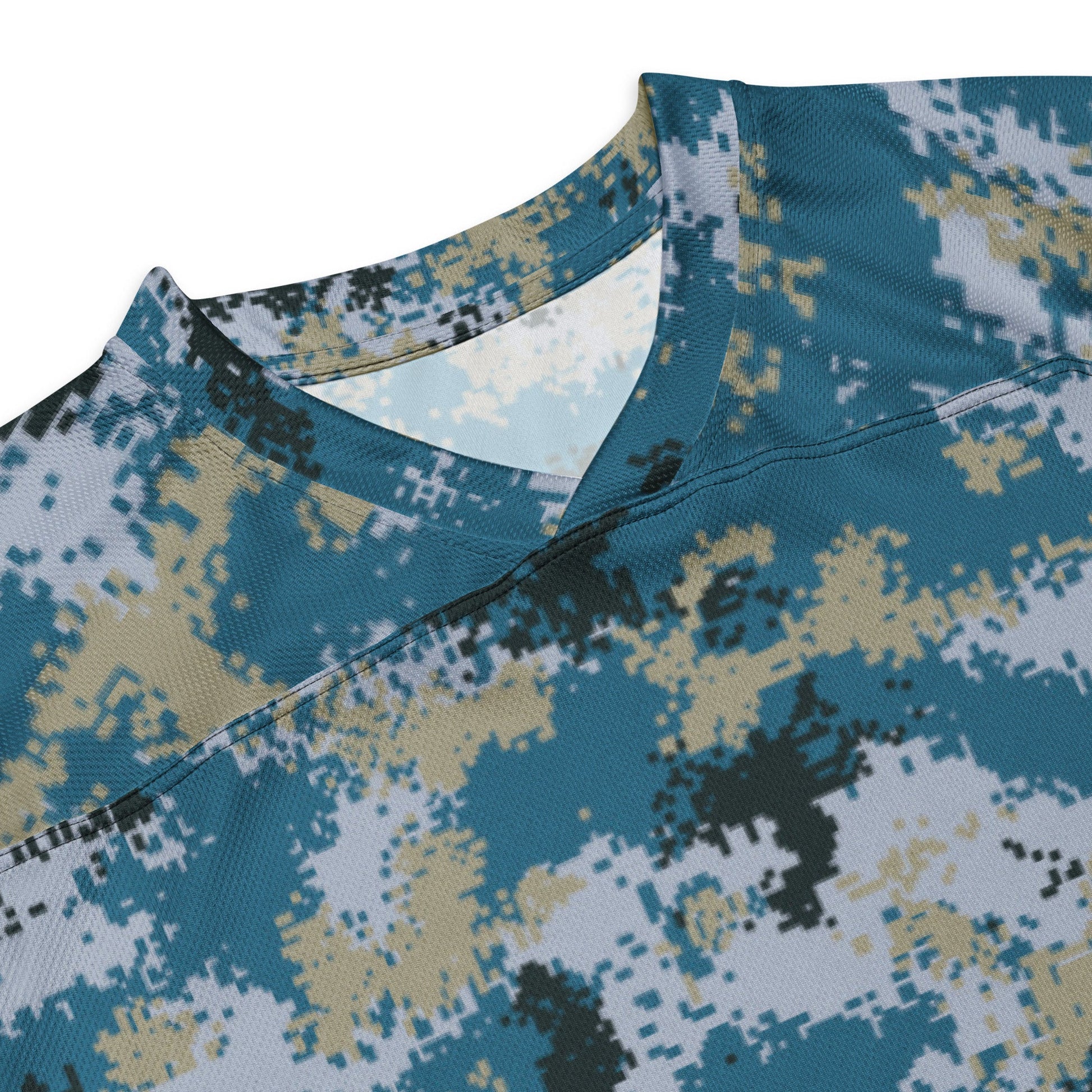 Chinese Digital Type 07 Ocean CAMO Unisex Hockey Fan Jersey