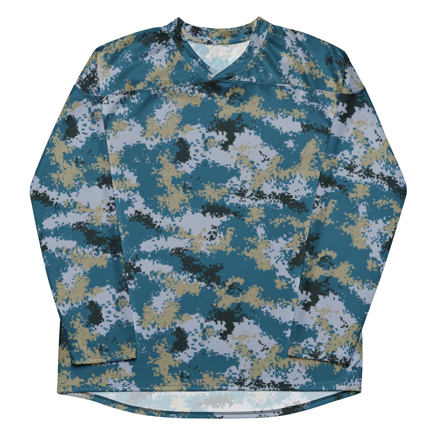 Chinese Digital Type 07 Ocean CAMO Unisex Hockey Fan Jersey