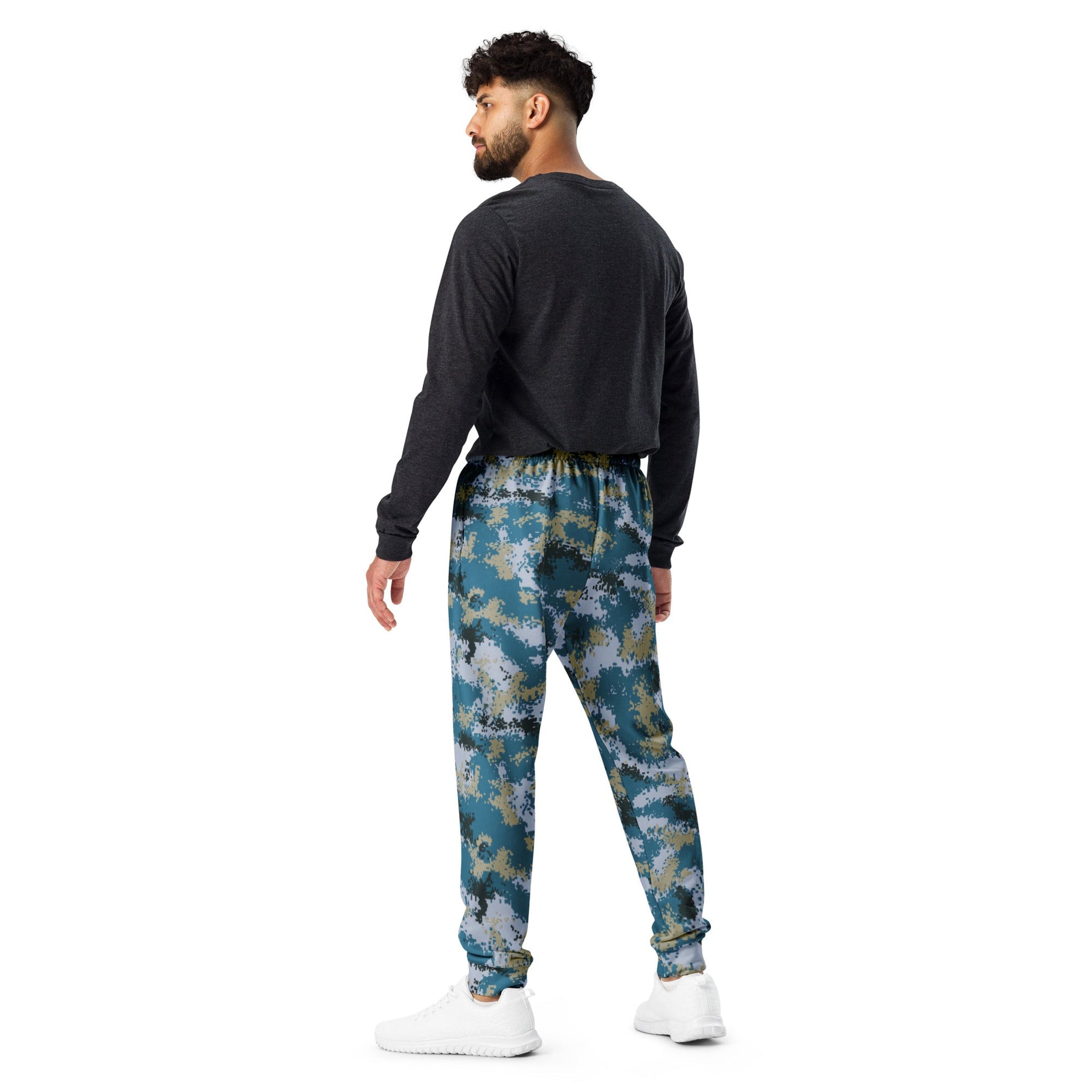 Chinese Digital Type 07 Ocean CAMO Mens Joggers