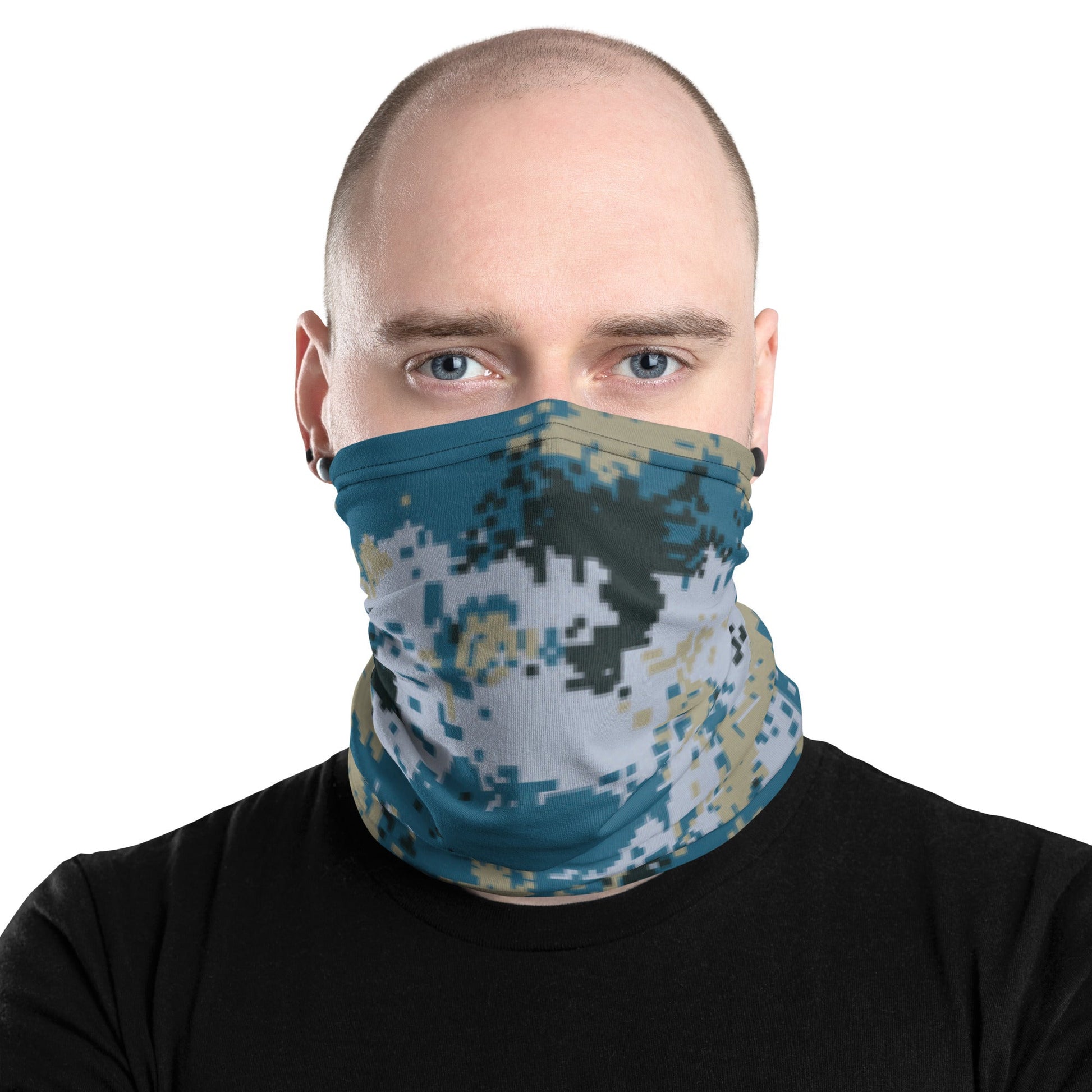 Chinese Digital Type 07 Ocean CAMO Neck Gaiter