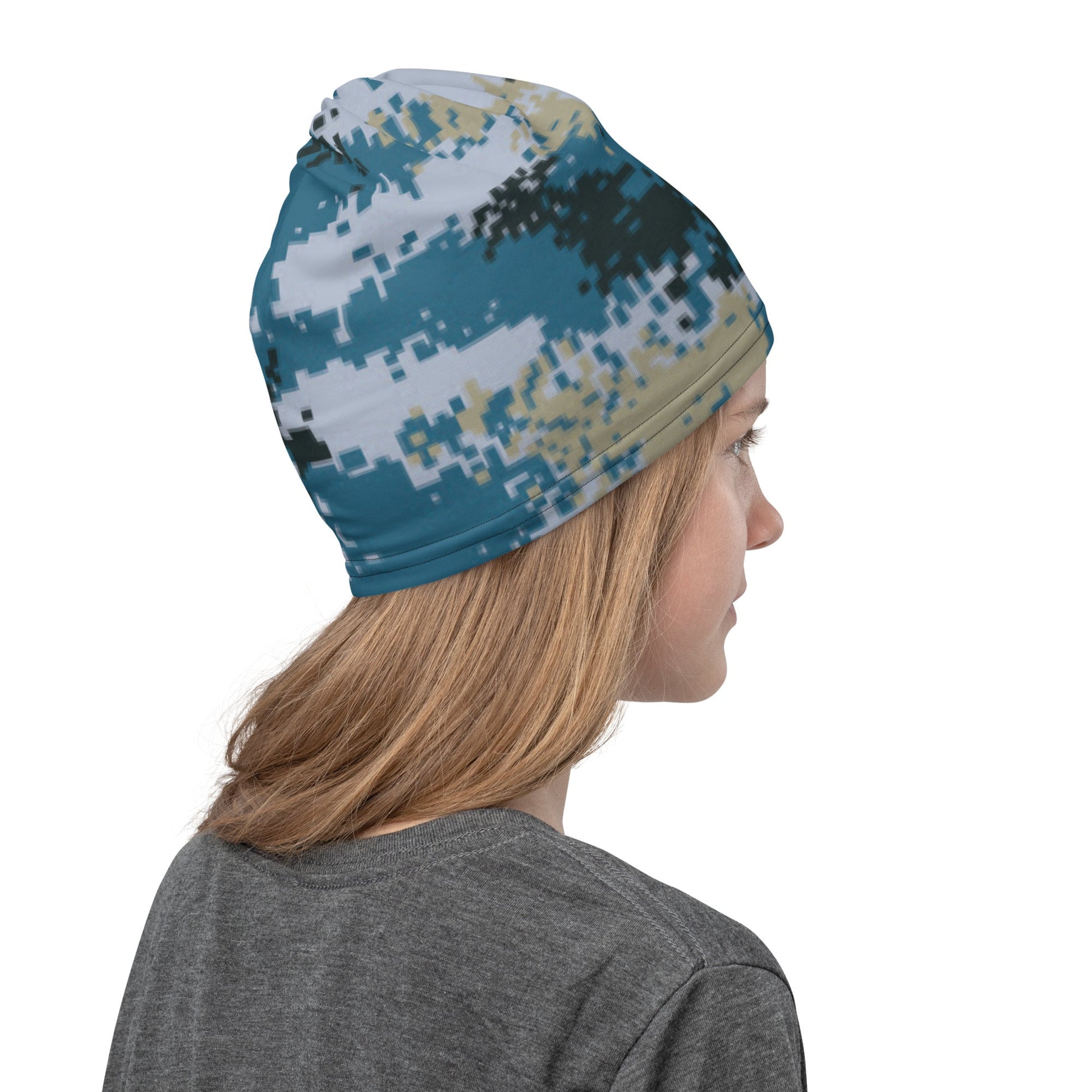 Chinese Digital Type 07 Ocean CAMO Neck Gaiter