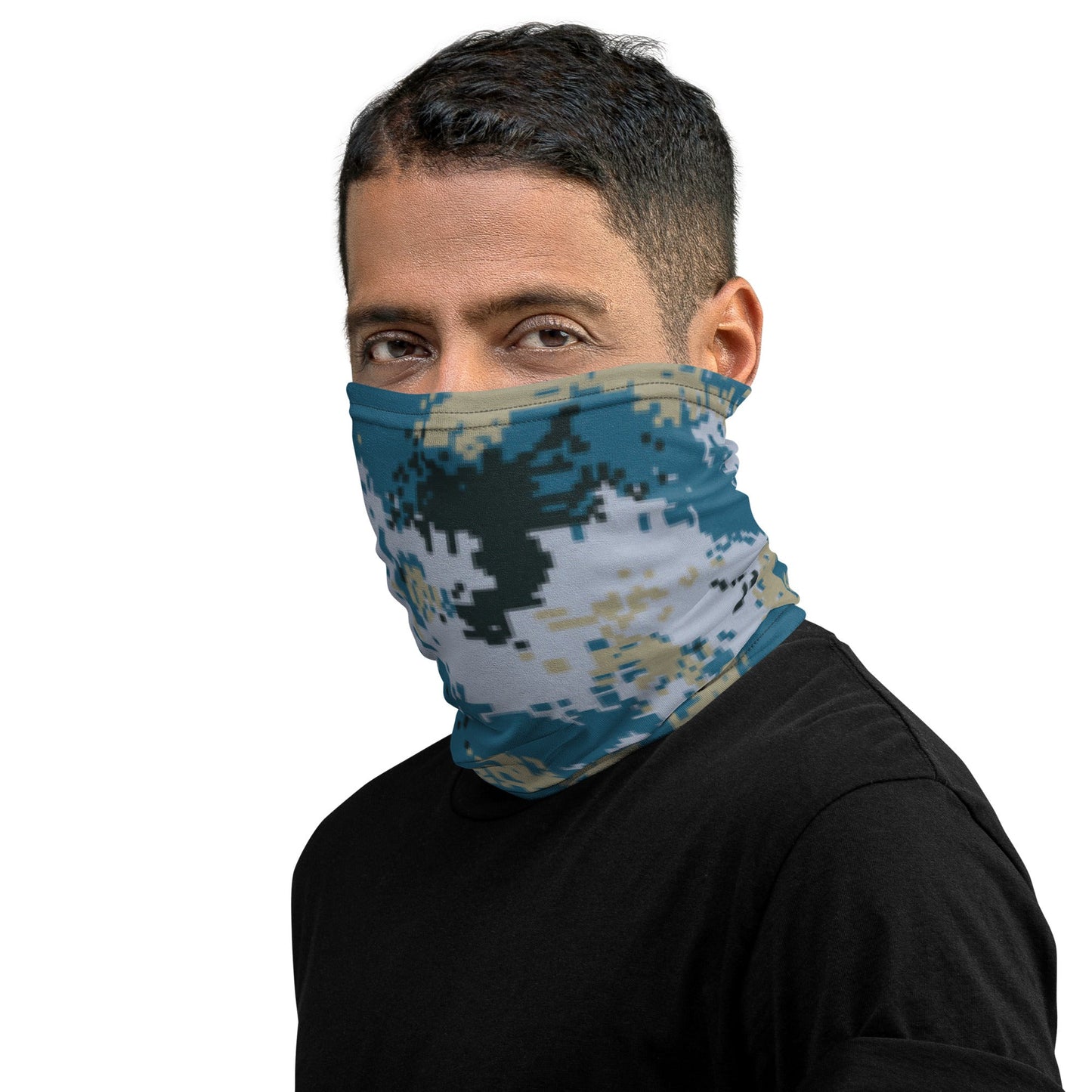 Chinese Digital Type 07 Ocean CAMO Neck Gaiter