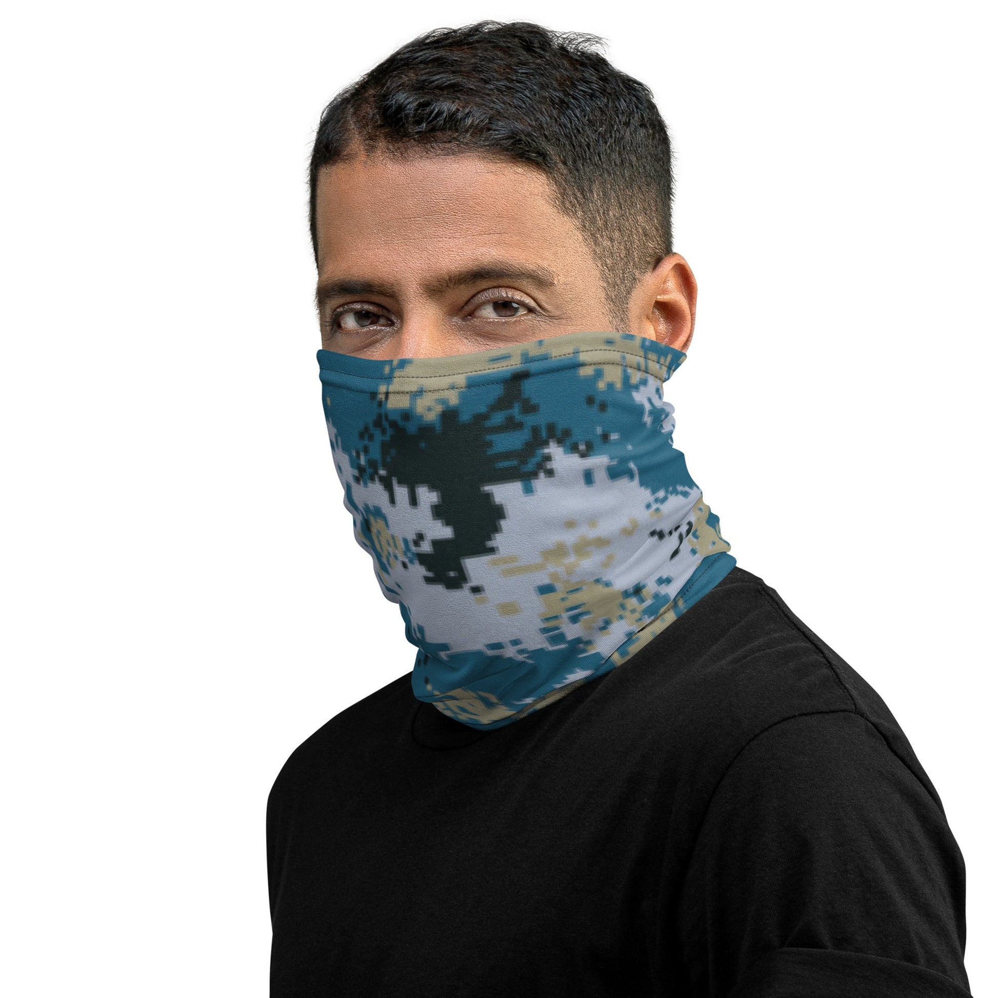 Chinese Digital Type 07 Ocean CAMO Neck Gaiter