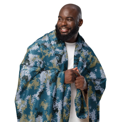 Chinese Digital Type 07 Ocean CAMO Sherpa blanket - Blankets