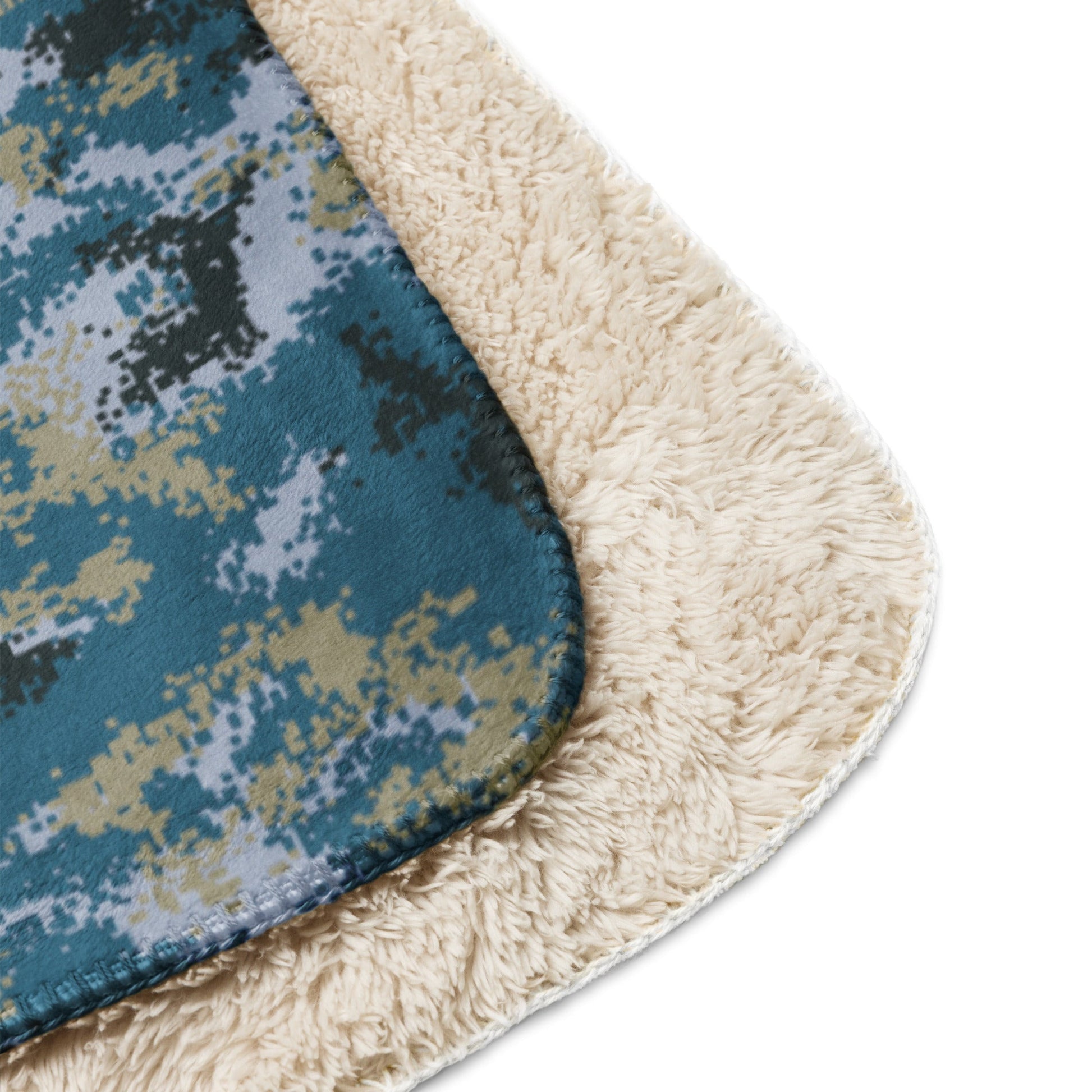 Chinese Digital Type 07 Ocean CAMO Sherpa blanket - Blankets