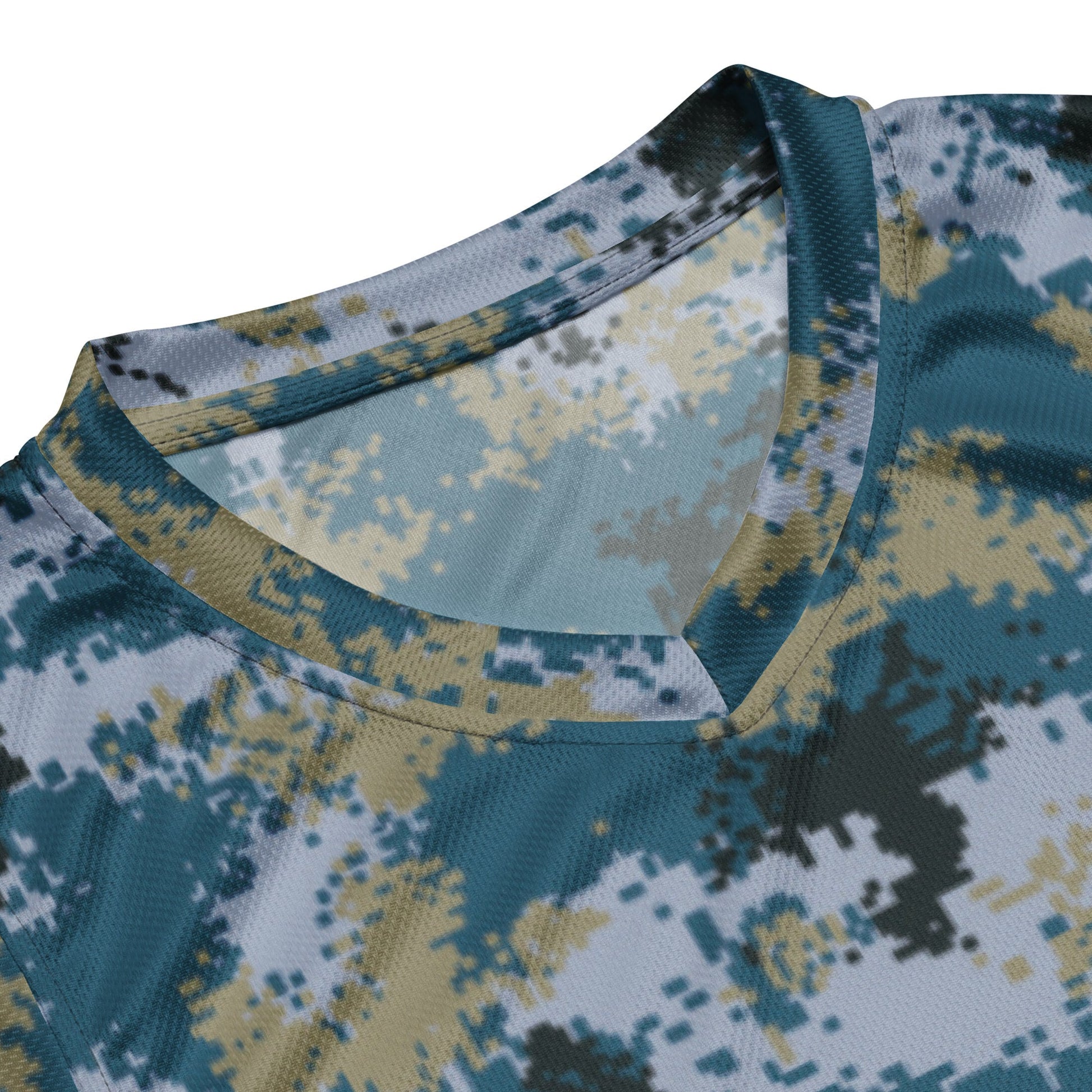 Chinese Digital Type 07 Ocean CAMO unisex basketball jersey - Basketball Jerseys