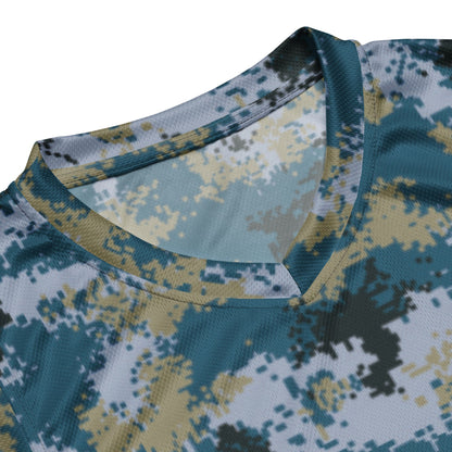 Chinese Digital Type 07 Ocean CAMO unisex basketball jersey - Basketball Jerseys