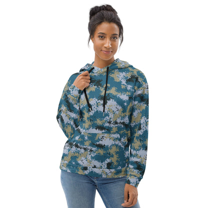 Chinese Digital Type 07 Ocean CAMO Unisex Hoodie