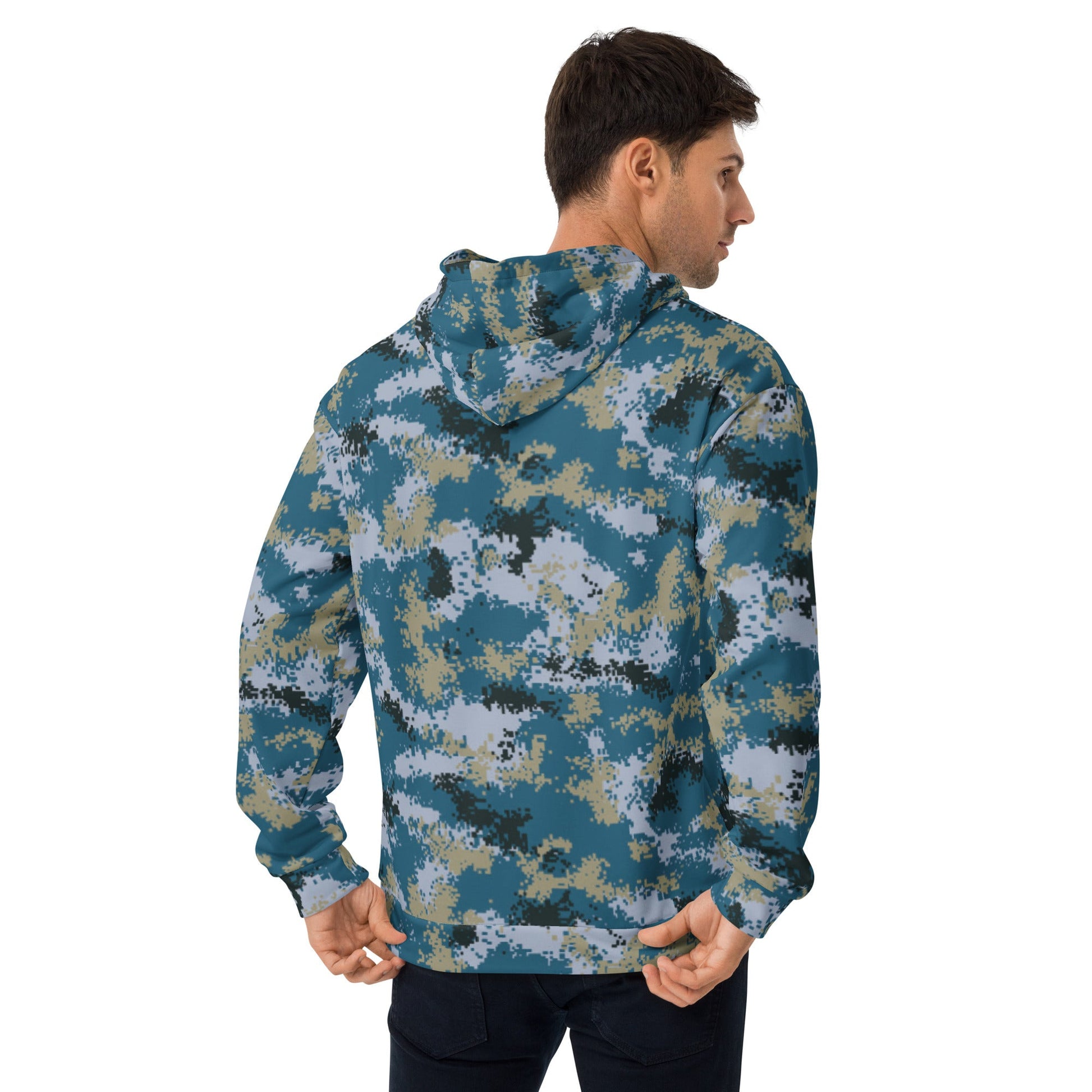 Chinese Digital Type 07 Ocean CAMO Unisex Hoodie