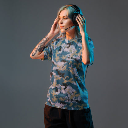 Chinese Digital Type 07 Ocean CAMO unisex sports jersey - Sports Jerseys