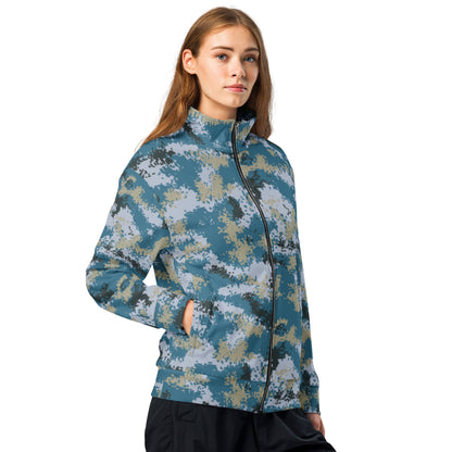 Chinese Digital Type 07 Ocean CAMO Unisex track jacket - Track Jackets
