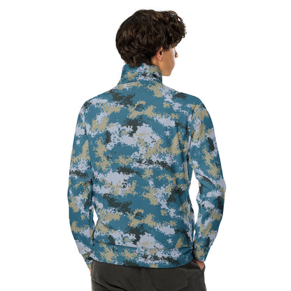 Chinese Digital Type 07 Ocean CAMO Unisex track jacket - Track Jackets
