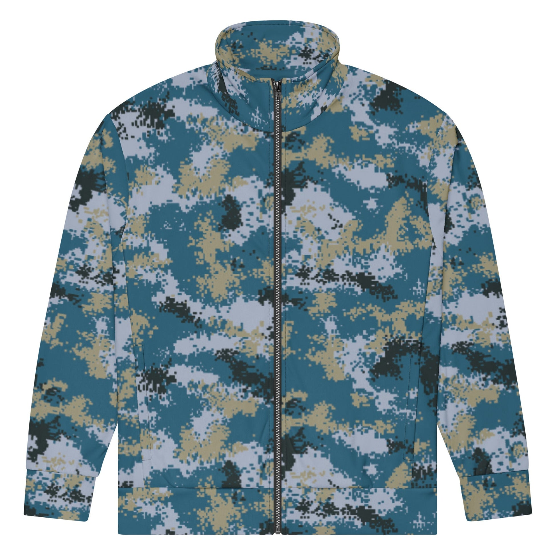 Chinese Digital Type 07 Ocean CAMO Unisex track jacket - Track Jackets