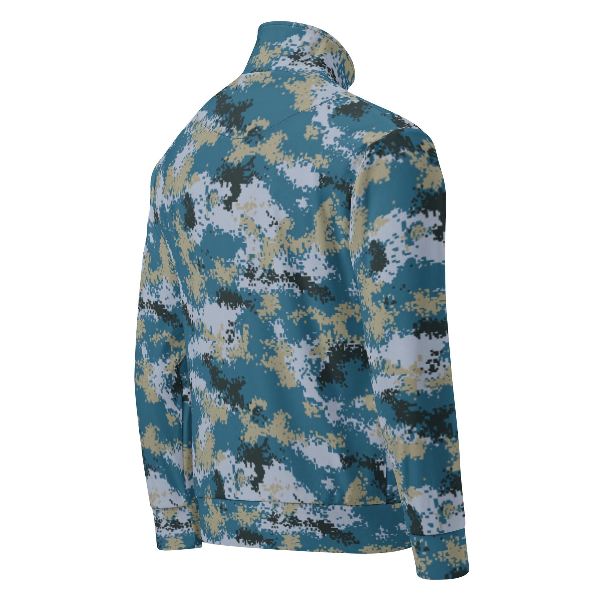 Chinese Digital Type 07 Ocean CAMO Unisex track jacket - Track Jackets