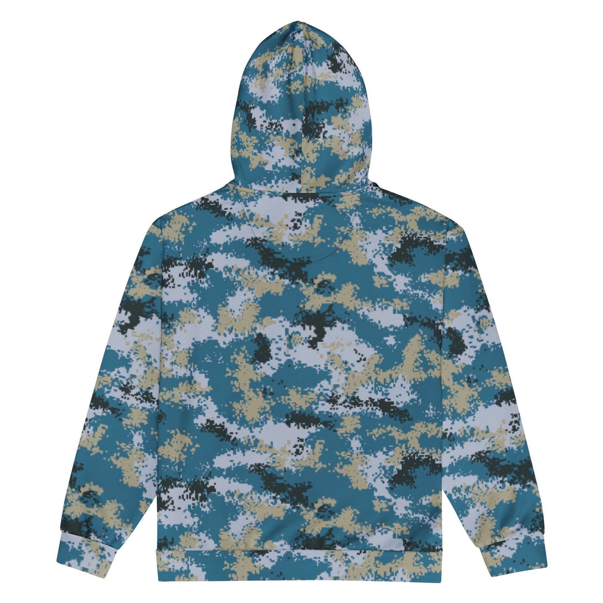 Chinese Digital Type 07 Ocean CAMO Unisex Zip Hoodie