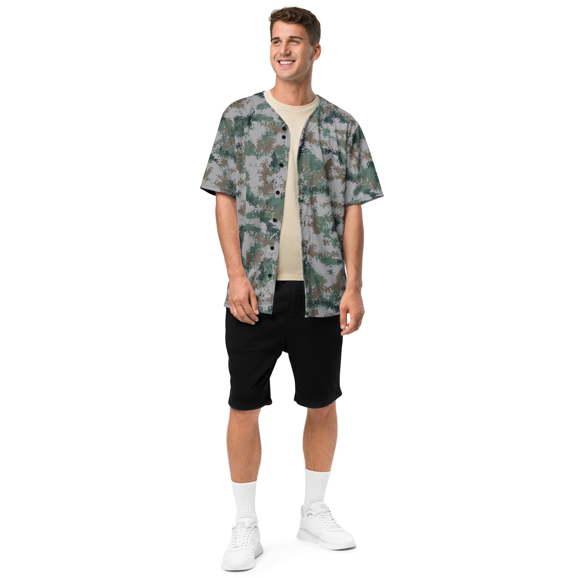Chinese Digital Type 07 Universal CAMO baseball jersey - Baseball Jerseys