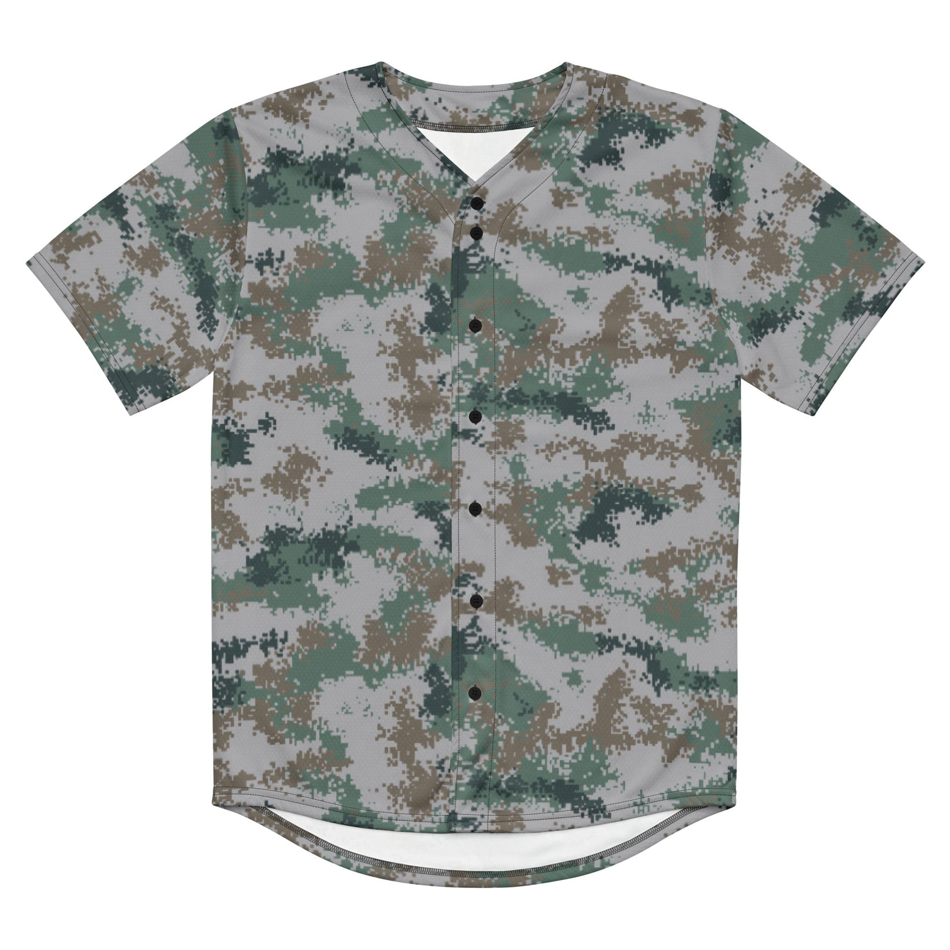 Chinese Digital Type 07 Universal CAMO baseball jersey - Baseball Jerseys
