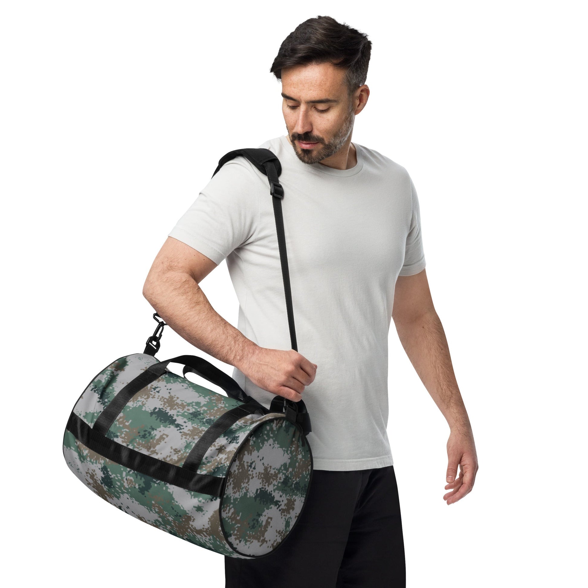 Chinese Digital Type 07 Universal CAMO gym bag - Gym Bags