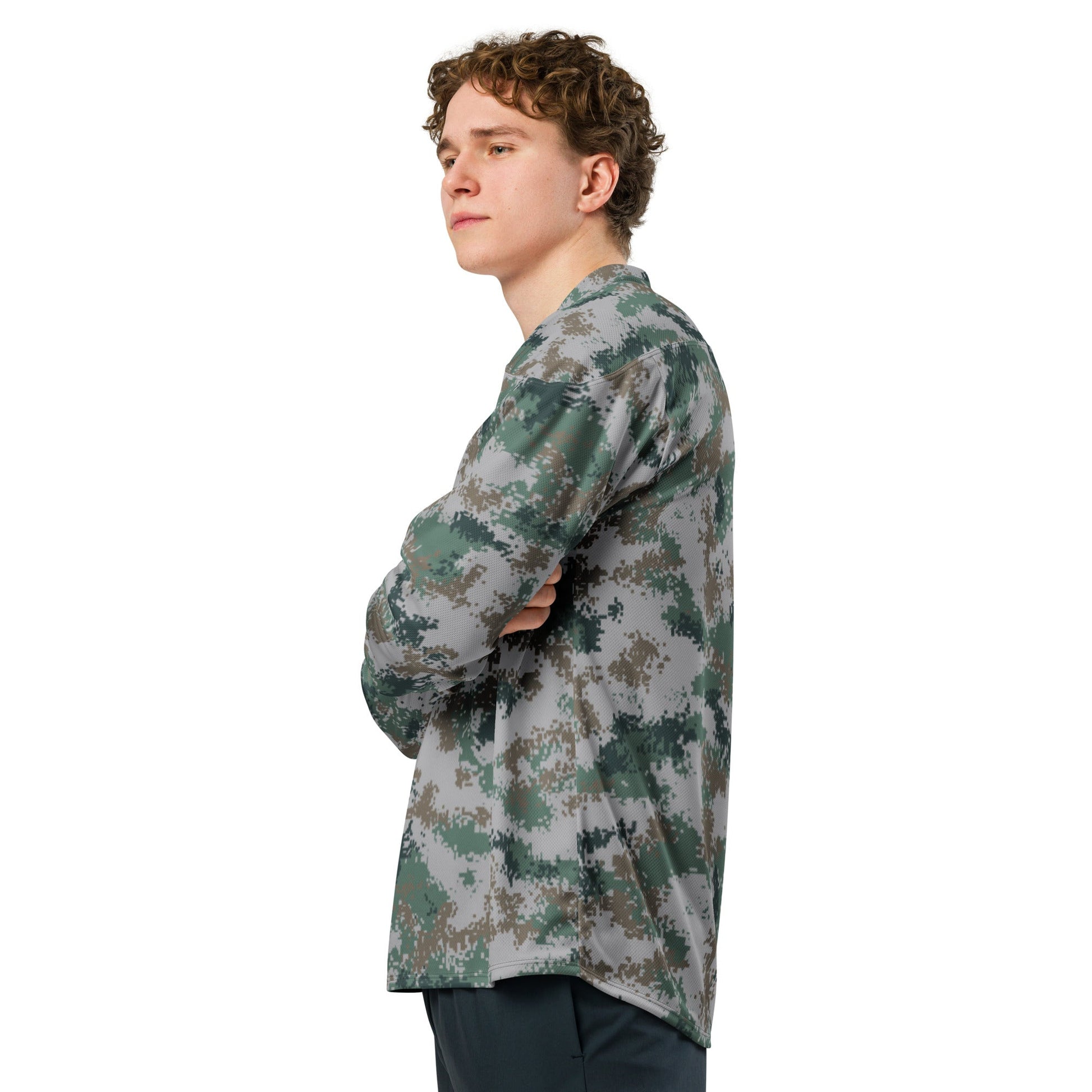 Chinese Digital Type 07 Universal CAMO hockey fan jersey - 2XS - Hockey Jerseys