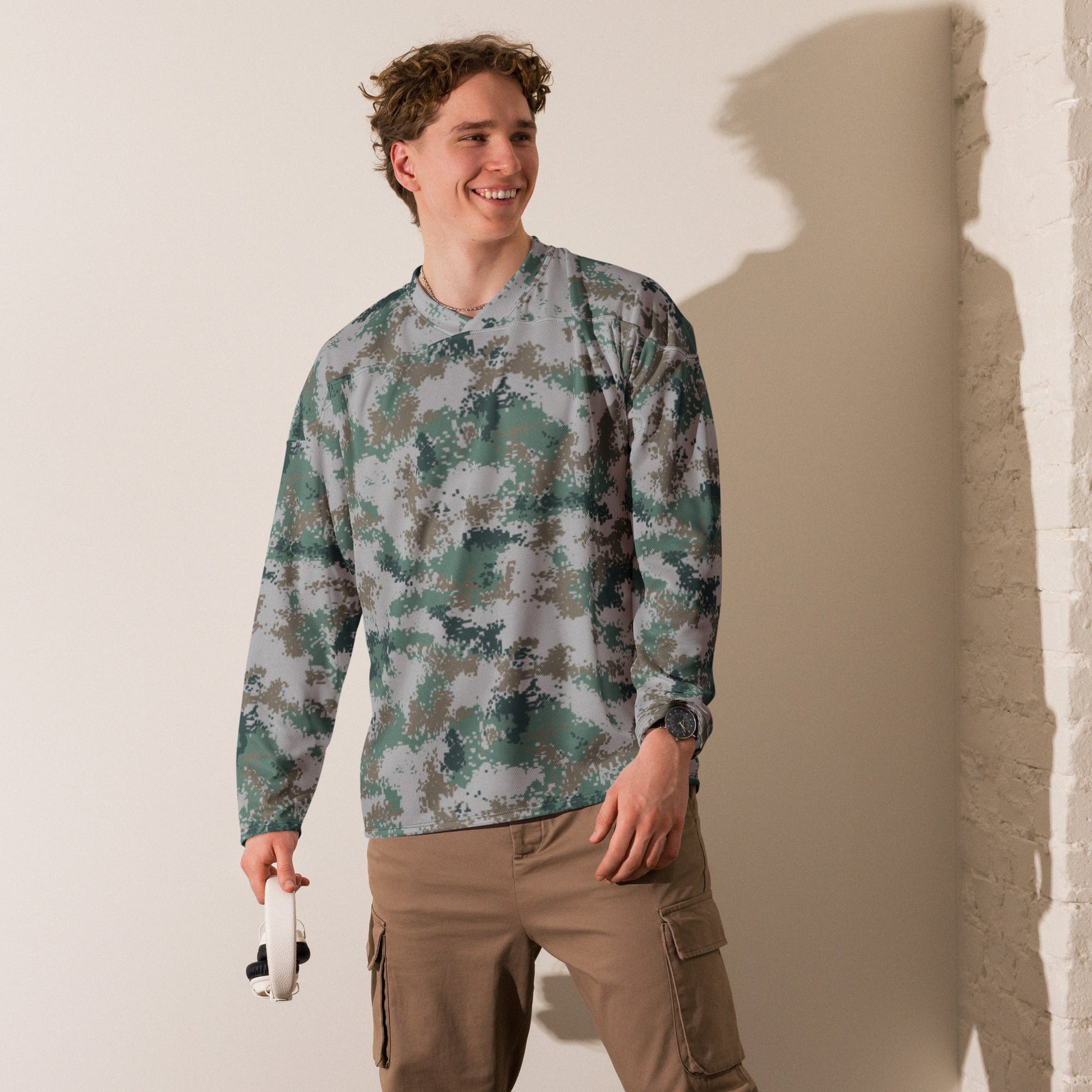 Chinese Digital Type 07 Universal CAMO hockey fan jersey - Hockey Jerseys