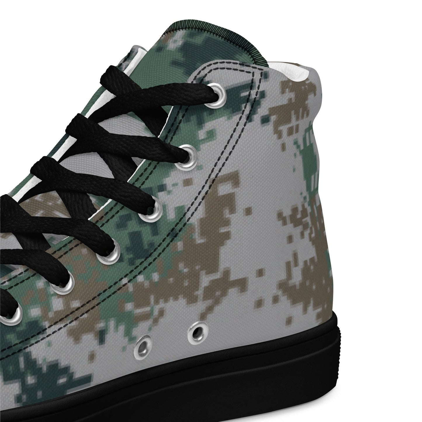 Chinese Digital Type 07 Universal CAMO Mens high top canvas shoes - High Top Canvas Shoes