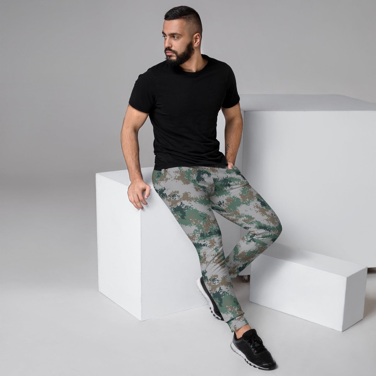 Chinese Digital Type 07 Universal CAMO Mens Joggers - XS