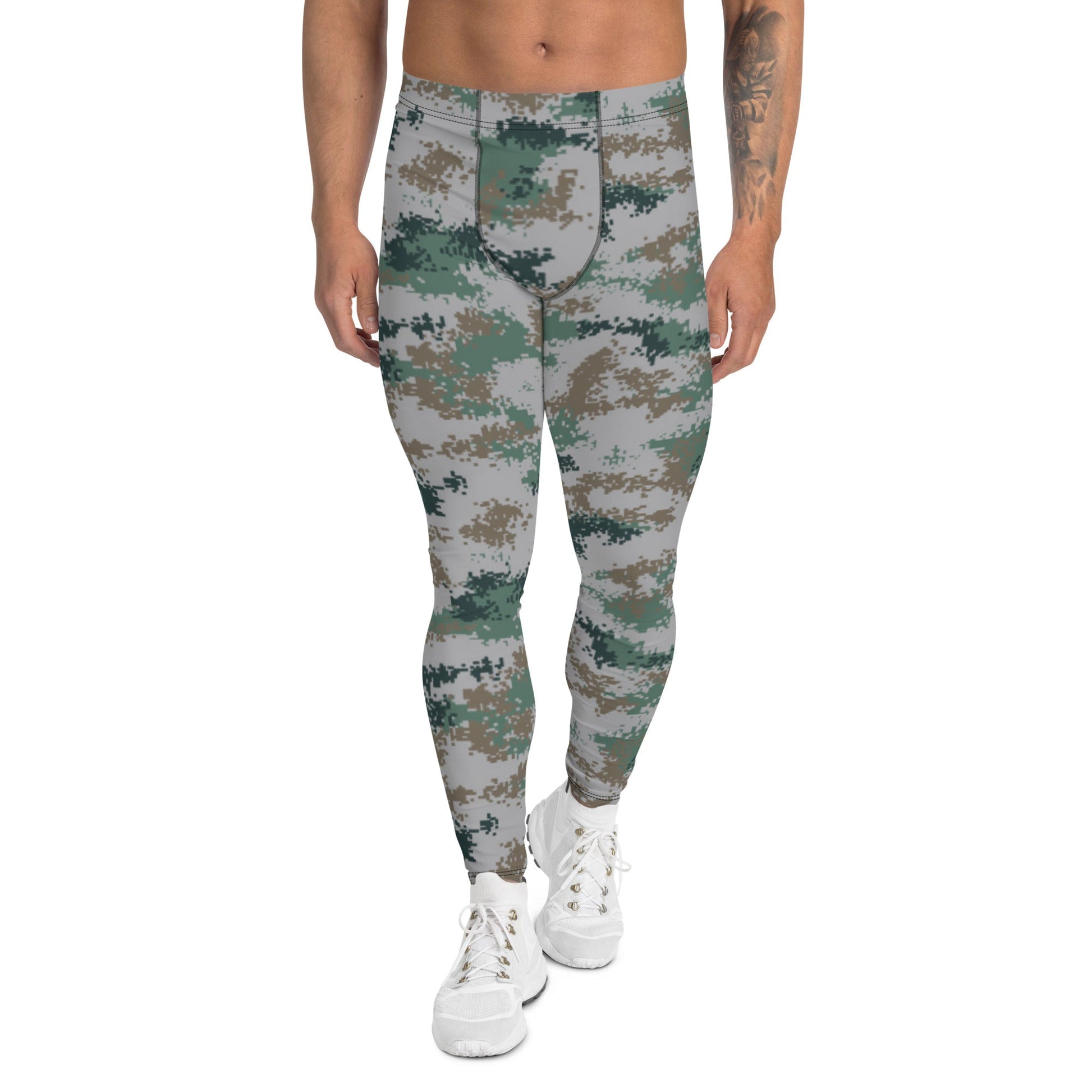 Chinese Digital Type 07 Universal CAMO Mens Leggings - XS