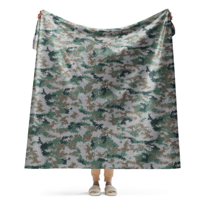 Chinese Digital Type 07 Universal CAMO Sherpa blanket - 60″×80″ - Blankets
