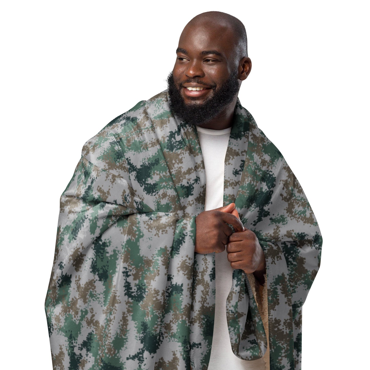 Chinese Digital Type 07 Universal CAMO Sherpa blanket - Blankets